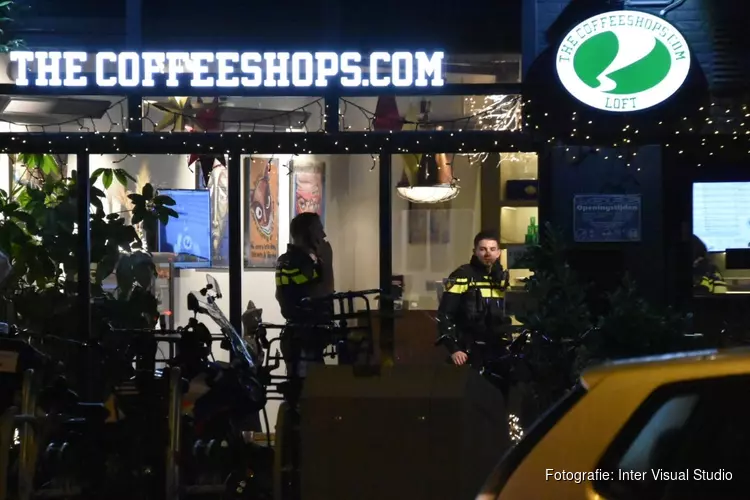 Overval op coffeeshop Amsterdam-West