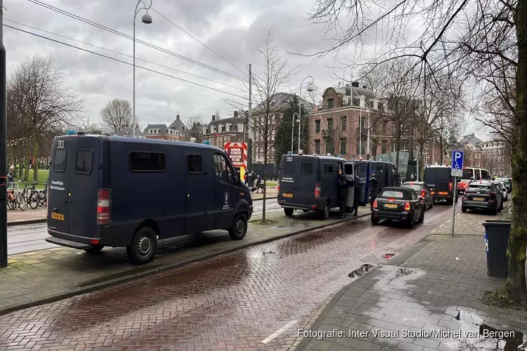 Museumplein veiligheidsriciogebied, inmiddels noodbevel van kracht