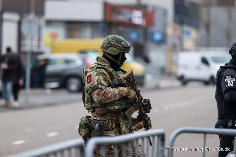 Militairen ingezet bij beveiligde rechtbank wegens Marnego-proces