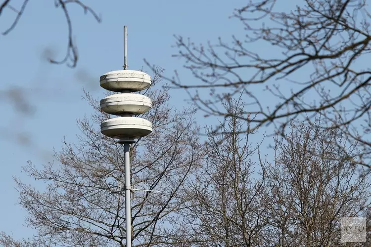 Let op: maandag 7 maart gaan de sirenes weer loeien!