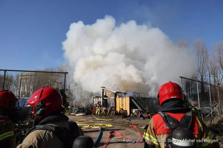 Weer brand op Ruigoord