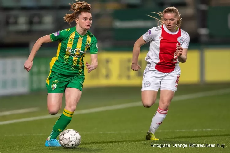 Ajax Vrouwen blijft op gelijkspel steken bij ADO Den Haag