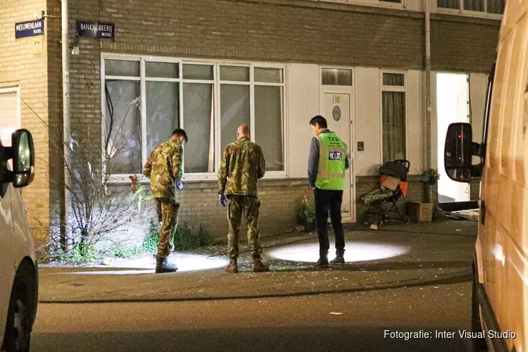 Explosie bij woning in Amsterdam Noord