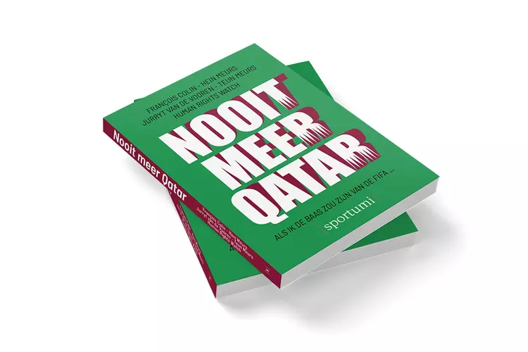 Op 30 mei in het Olympisch Stadion: Presentatie boek ‘Nooit meer Qatar’