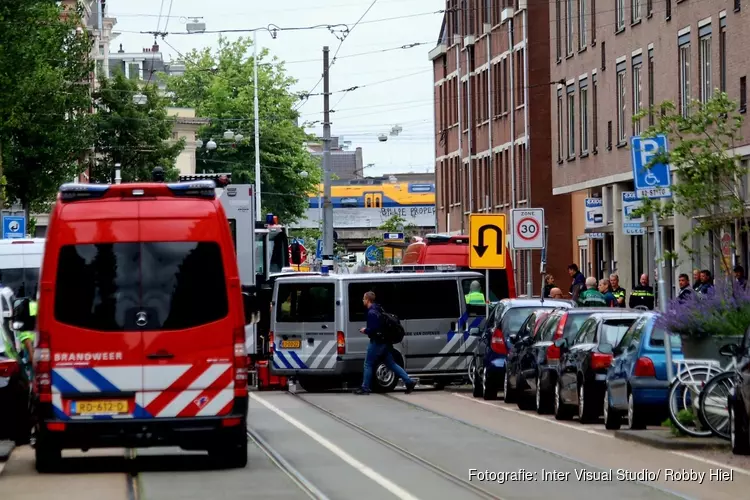 EOD opgeroepen na verdachte situatie in Marnixstraat