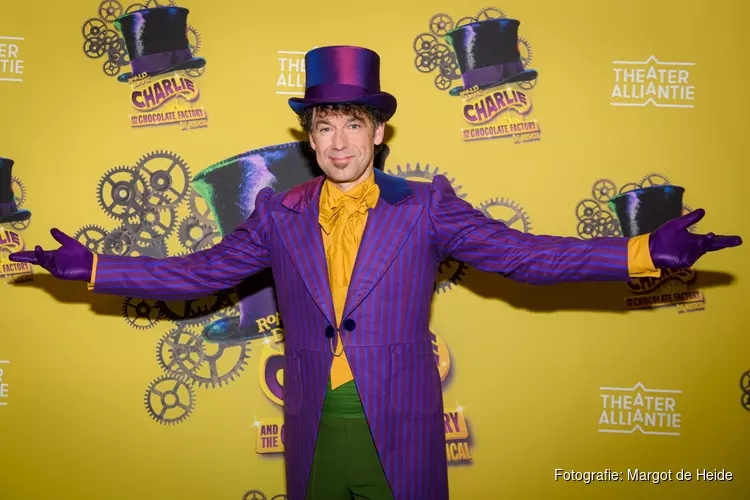 Remko Vrijdag speelt Willy Wonka in musical Charlie and the Chocolate Factory