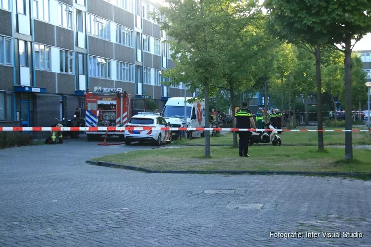 Hond gered bij brand in Amsterdam-Noord