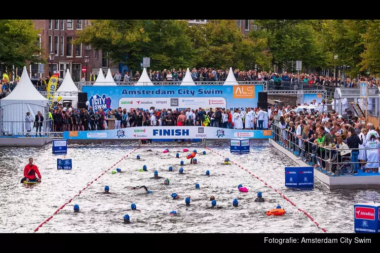 Amsterdam City Swim viert jubileumjaar op 28 augustus