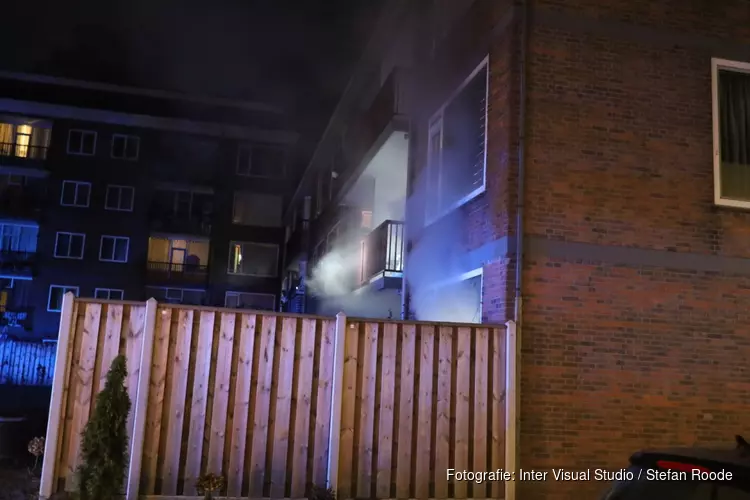 Gewonde bij brand in Amsterdam-Slotervaart