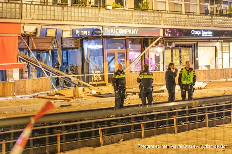 Bewoners Kinkerstraat opgeschrikt door nachtelijke plofkraak