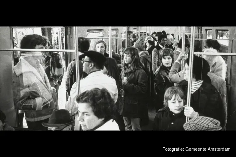 45 jaar geleden: de eerste metro in Amsterdam