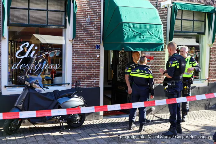 Overval op brillenwinkel in Weesp