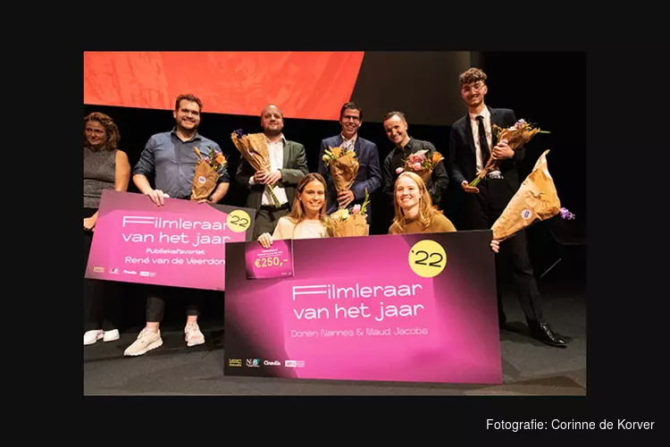 Amsterdams docentenduo wordt Filmleraar van het Jaar 2022