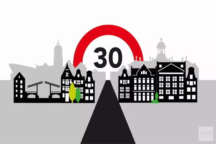 Amsterdam verlaagt de snelheid voor een veilige leefbare stad