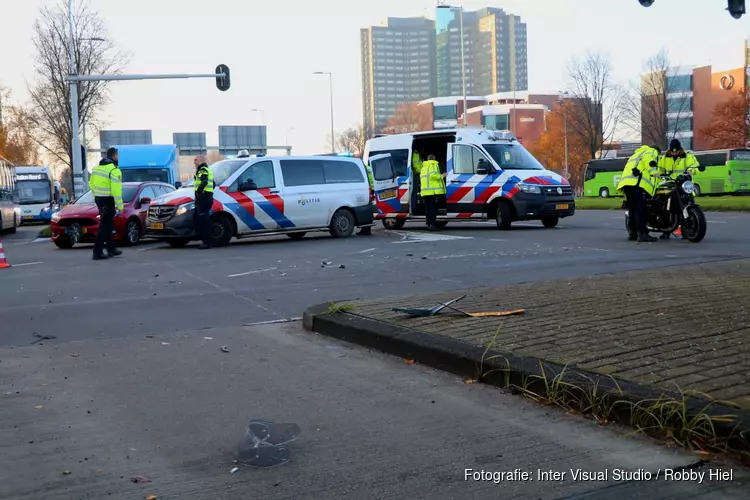 Motorrijder aangereden door automobilist