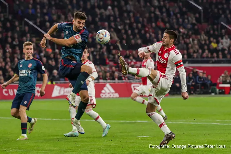 Ajax en FC Twente komen niet tot scoren