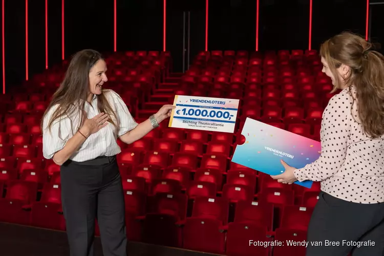 Stichting Theateralliantie ontvangt 1.000.000 euro van VriendenLoterij voor ontwikkeling nieuwe theaterproducties