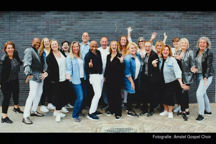 Jubileumconcert Amstel Gospel Choir op 25 maart in Urbanuskerk