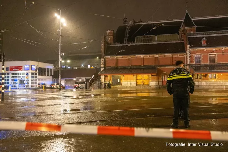 Heftig incident nabij hotel en Centraal Station