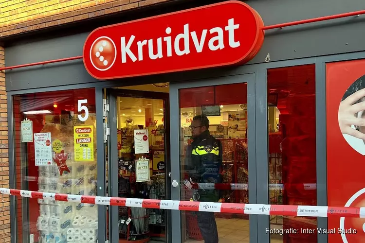 Overval op Kruidvat in Amsterdam-Zuidoost