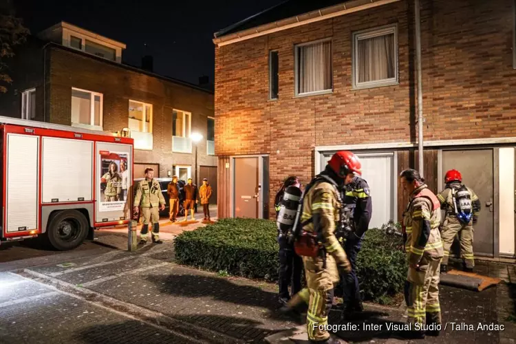 Explosie bij woning in Amsterdam Nieuw-West