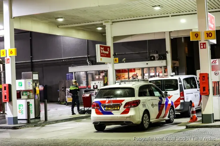 Tankstation Anthony Fokkerweg in Amsterdam overvallen