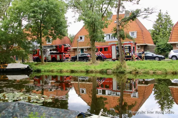 Brand Watergangseweg in Amsterdam