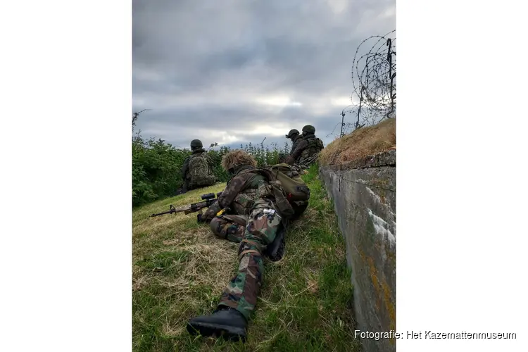 Kazemattenmuseum een ideale oefenlocatie voor het Korps Mariniers