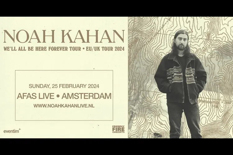 Noah Kahan naar AFAS Live