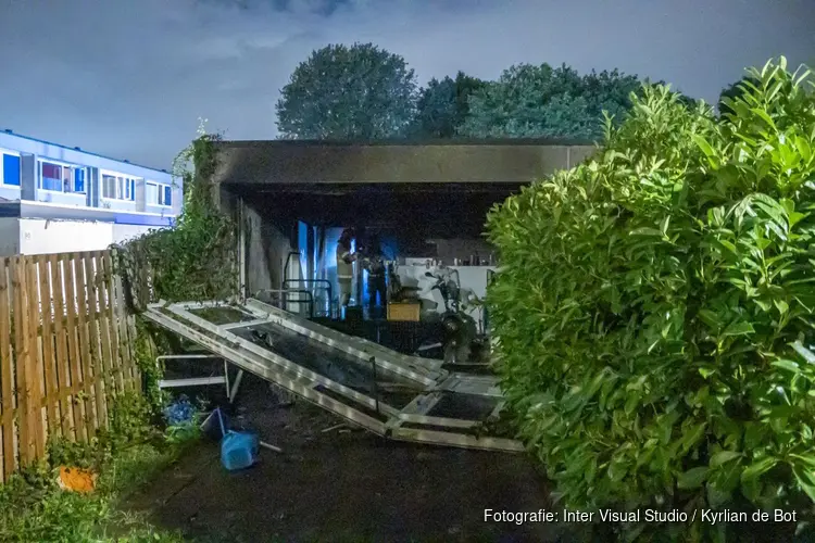 Woning geëxplodeerd in Amsterdam-Zuidoost