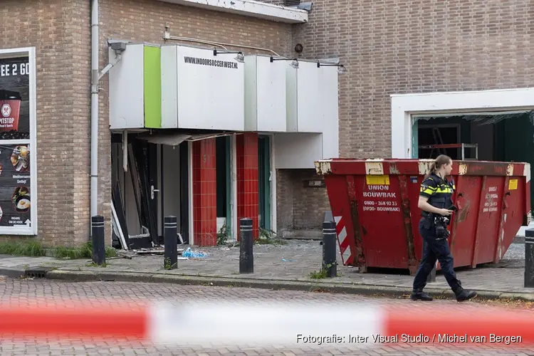 Veel schade bij explosie Johan Huizingalaan