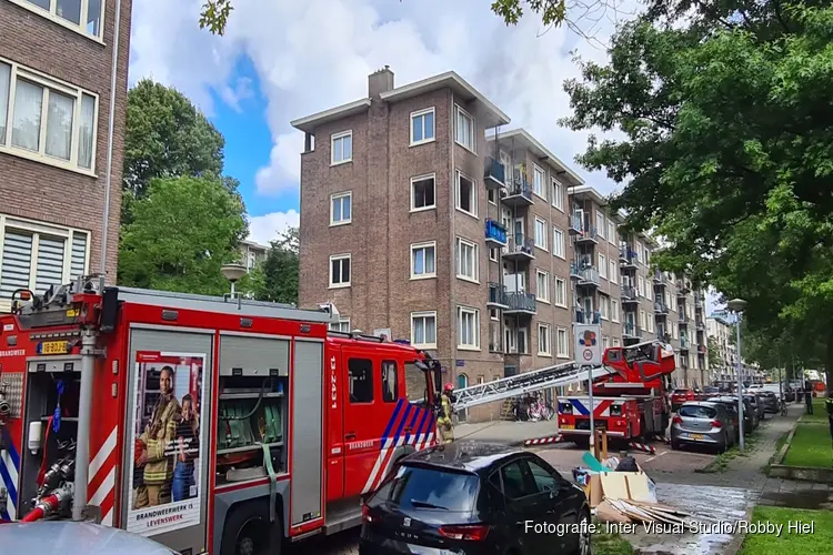 Brand in woning De Schaapherderstraat