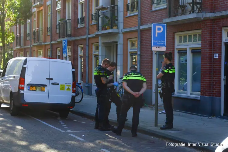 Pakketbezorger bedreigd in Amsterdam