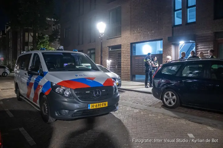 Explosie op binnenplaats appartementencomplex in Amsterdam