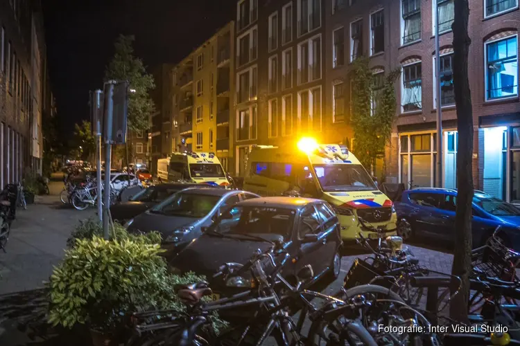 Melding van steekincident aan Jacob van Lennepstraat