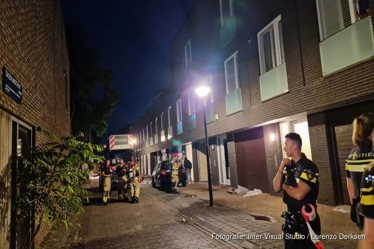 Hennepplantage aangetroffen bij woningbrand