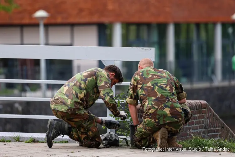 "Landmijn" gevonden in Rembrandtpark