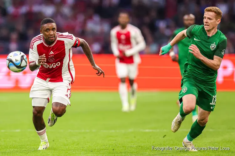 Matig Ajax ondanks nederlaag door in Europa League
