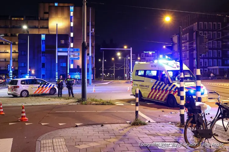 Fietser aangereden in Amsterdam-West