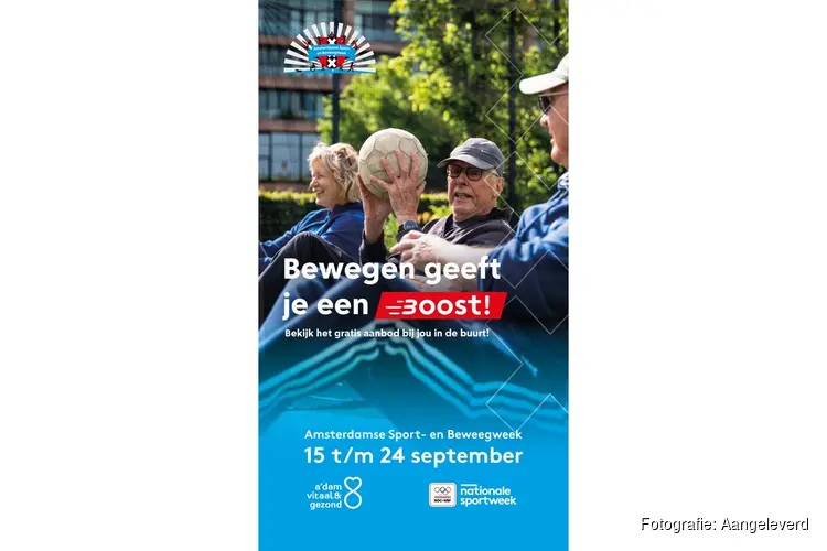 Iedereen beleeft een sportieve boost tijdens de Amsterdamse Sport- en Beweegweek