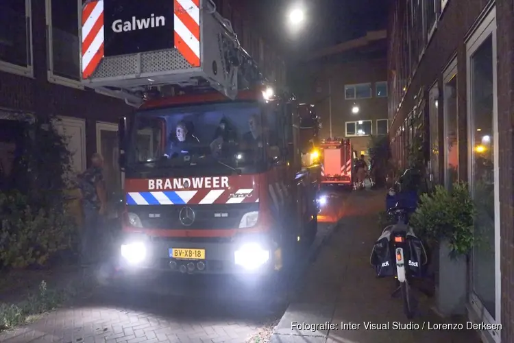 Brand in bovenwoning, twee huisdieren naar dierenziekenhuis