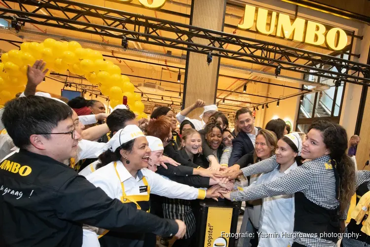 Nieuw Jumbo winkel aan Julianaplein in Amsterdam opent haar deuren