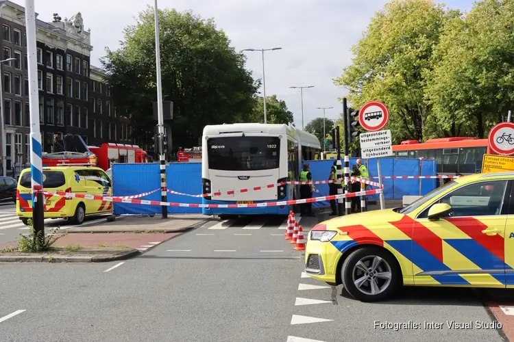 Dodelijk verkeersongeval Prins Hendrikkade