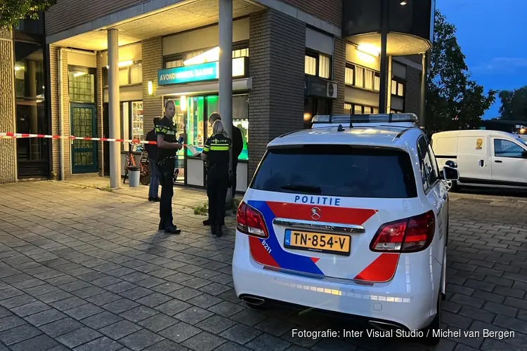 Overval avondwinkel Lucien Gaudinstraat