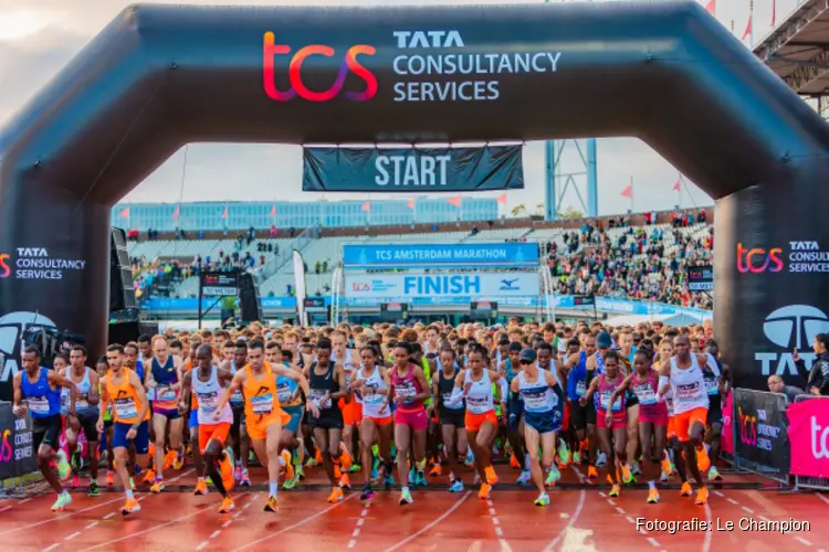 TCS Amsterdam Marathon op 15 oktober live bij NOS en NH/AT5