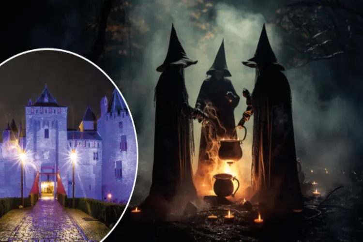 Naargeestige Nachttours bij het Muiderslot tijdens Halloween