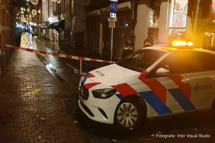 Weer politie in Oude Hoogstraat: EOD aanwezig