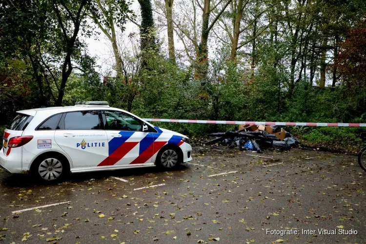 Afgedankte goederen voor hennepplantage aangetroffen in Amsterdamse Bos