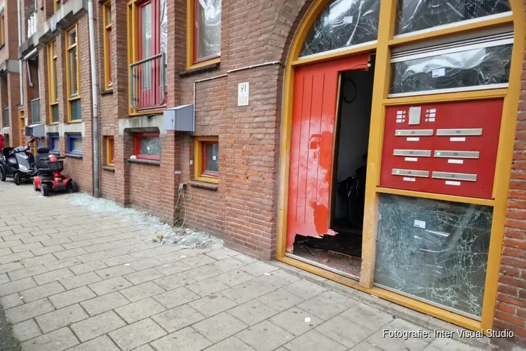 Verdachte (30) aangehouden in onderzoek explosie Derde Oosterparkstraat