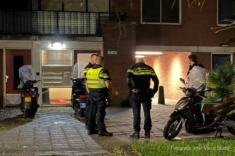 Explosie bij woning aan Veenendaalplein